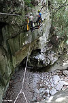 Instalando la Va Ferrata